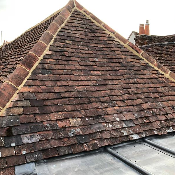 Grade II listed roof in Hampshire
